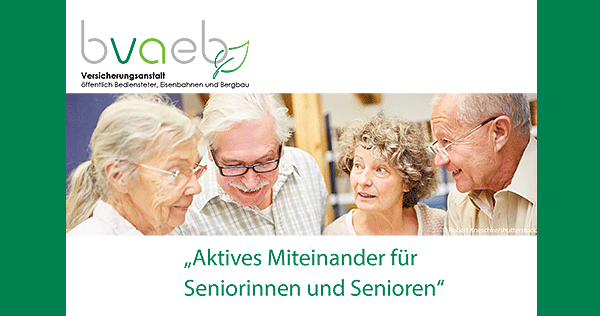 1. Symposium „Aktives Miteinander für Seniorinnen und Senioren“  - Einladung, Info und Anmeldung